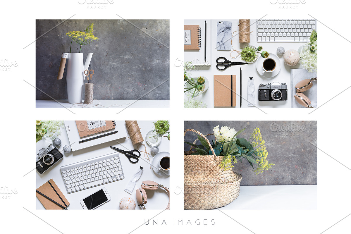 Scandinavian style photo bundle, a Social Media Template by Una Matison (Photo 19 of 21)