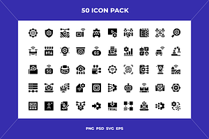 Digital technology icons, an Outline Icon by Wencory