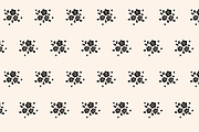 Black&White Floral Seamless Patterns, a Pattern Graphic by Lyolya Profitrolya (Thumbnail 3 of 7)