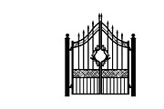 Ornate Iron Gate SVG Bundle, an Illustration by Designs_River (Thumbnail 22 of 31)