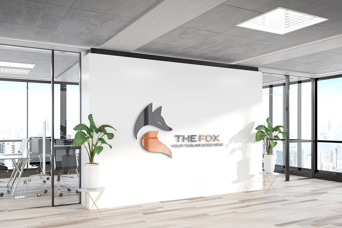 Sleek Modern Fox Logo Design, a Branding & Logo Template by YUDesignStore (Photo 4 of 9)