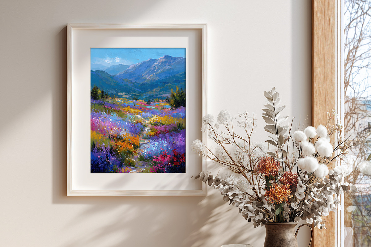 Bright Nature Landscape Illustration, a Decorative Illustration by Housui Patterns (Photo 5 of 12)
