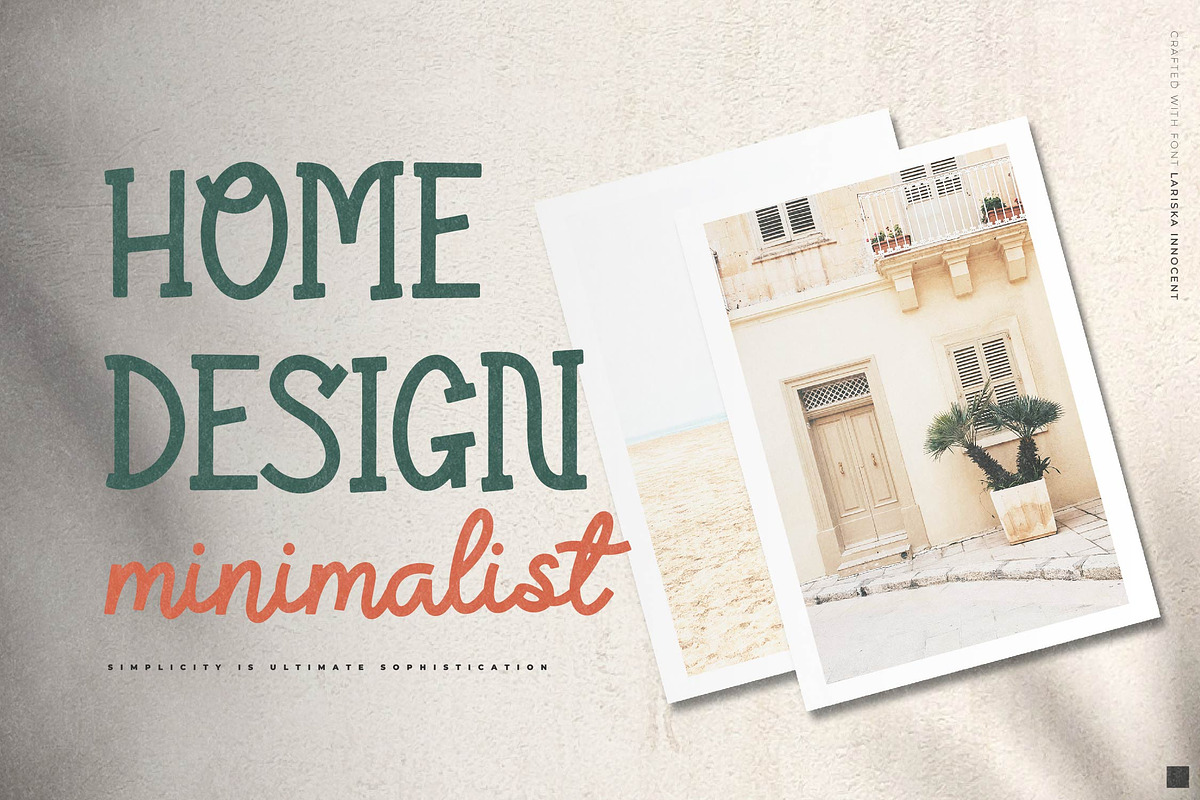 Lariska Innocent Handwritting Duo, a Script Font by Denustudios (Photo 2 of 14)