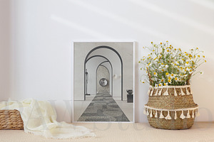 Photo Frame Mockup 3x4 Daisies