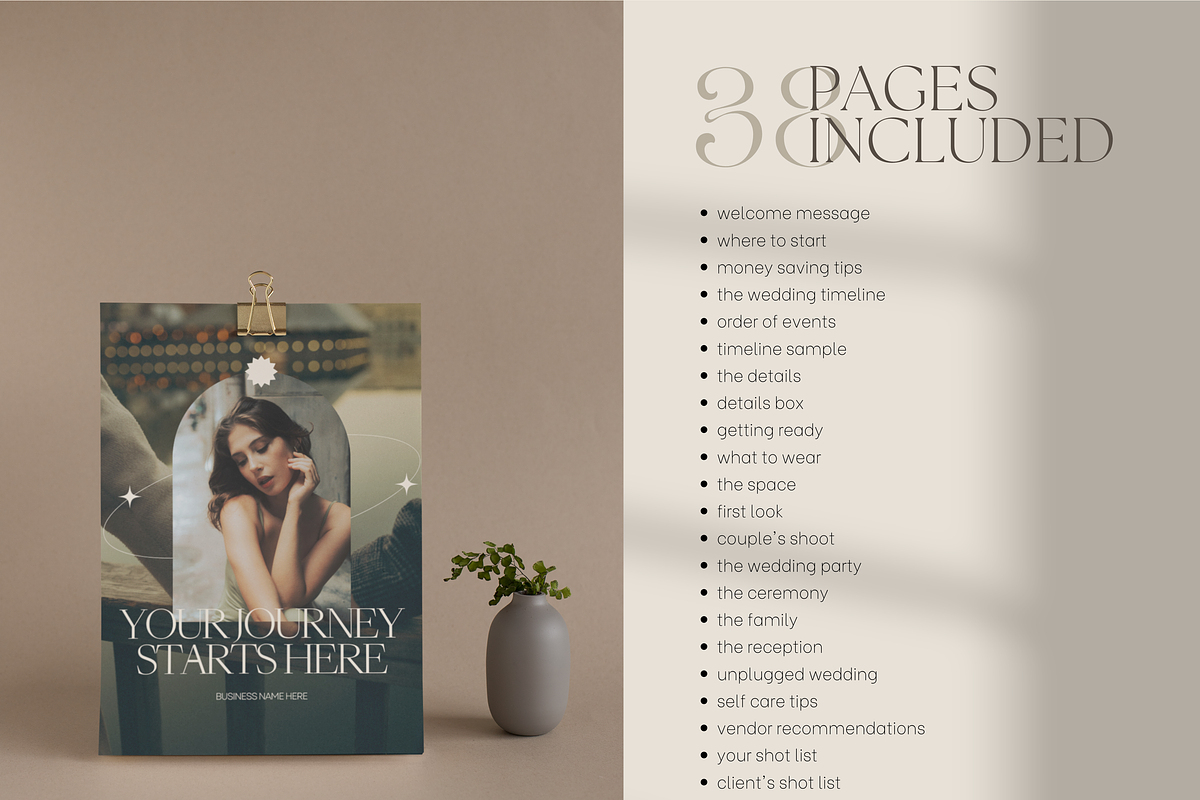 Wedding Photography Client Guide, a Marketing Template by Branding Babe Co. (Photo 5 of 9)