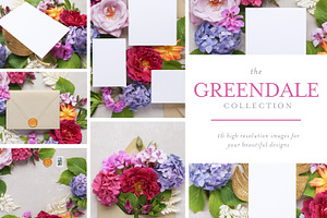 Greendale  invite mock up bundle stock photo containing mockup and mock up