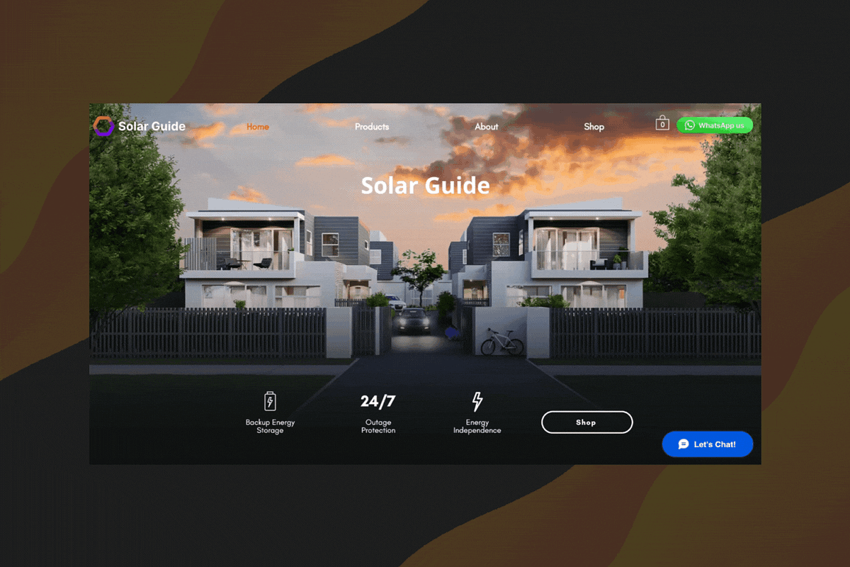 Dark Theme Wix Template + Animations, a Wix Template by DanBaronetti (Photo 9 of 10)