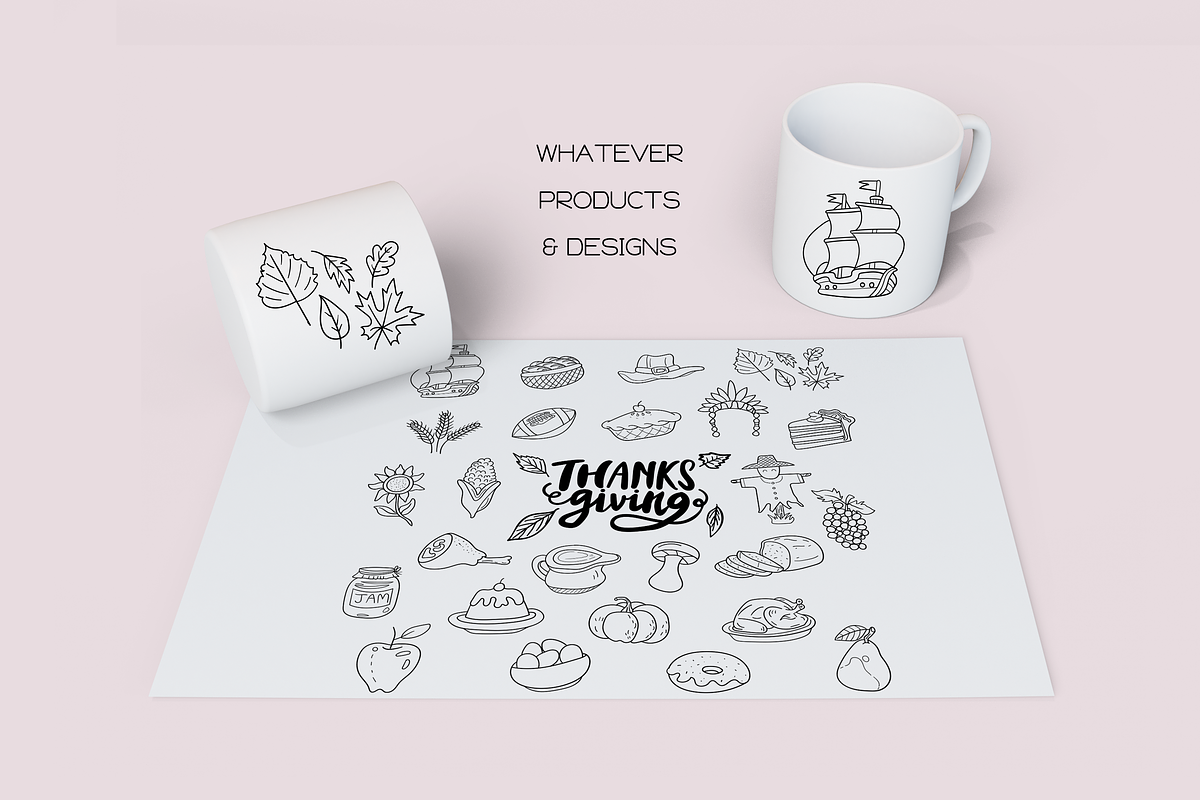 The Doodle Fonts Bundle, a Symbol Font by WADLEN (Photo 10 of 12)
