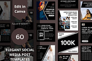 Elegant Fashion Social Media, a Social Media Template by BoontenStudio (Thumbnail 1 of 7)