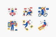 Clusck! Illustration Kit, a Templates & Theme by ls-illustrations (Thumbnail 4 of 6)