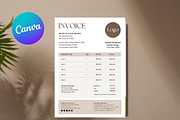 Invoice Template Printable Invoice, a Stationery Template by Climbwithelevator (Thumbnail 1 of 9)