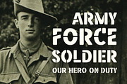 Straight Fighter, a Sans Serif Font by Arterfak Project (Thumbnail 6 of 13)