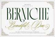 Berniche Beautiful Duo, a Script Font by JamalCreativeStudio (Thumbnail 1 of 15)