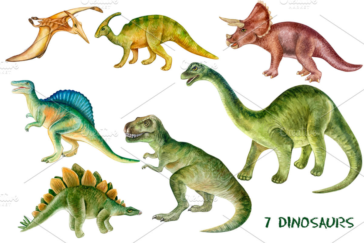 20% OFF! Jurassic World, an Animal Illustration by Watercolor dreams (Photo 2 of 6)