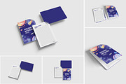 Notebook Mockup, a Product Mockup by Indah (Thumbnail 1 of 6)