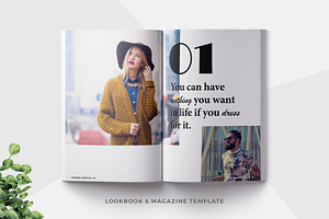 Lifestyle Magazine Lookbook Template