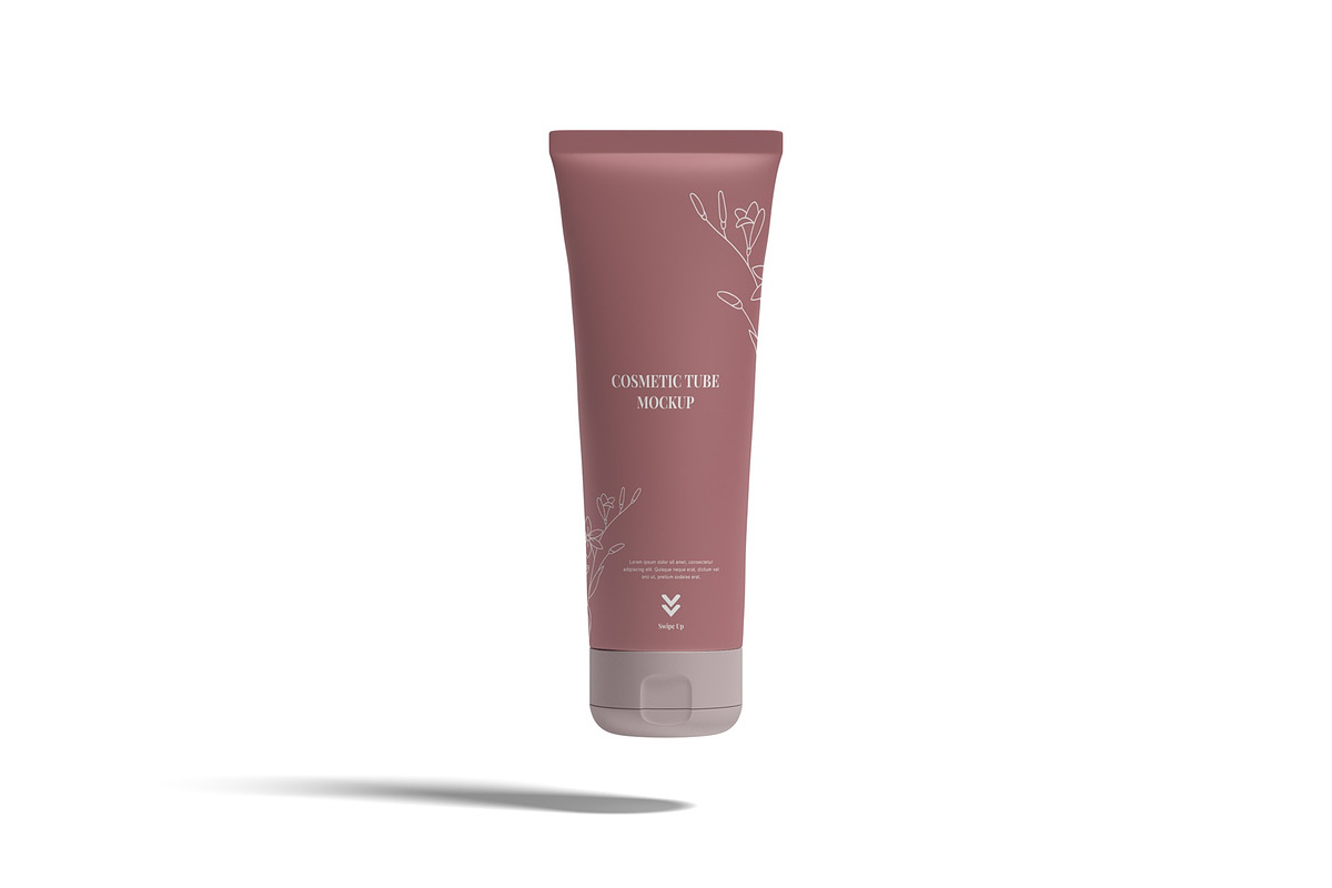 Cosmetic Tube Packaging Mockup, a Product Mockup by suciamairastd (Photo 3 of 5)