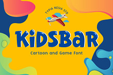 Kidsbar - Cartoon Game Font