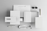Stationary Mockup Template, a Pens & Pencil Mockup by GearShift (Thumbnail 2 of 2)