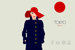 Fashion Girl Vector | Illustration