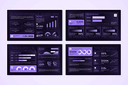Modern AI Dashboard Infographic, a Technology Illustration by twinstd (Thumbnail 1 of 5)