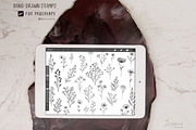Procreate Stamps Tiny Flowers 026, a Brushes & More by Drawberx (Thumbnail 9 of 10)