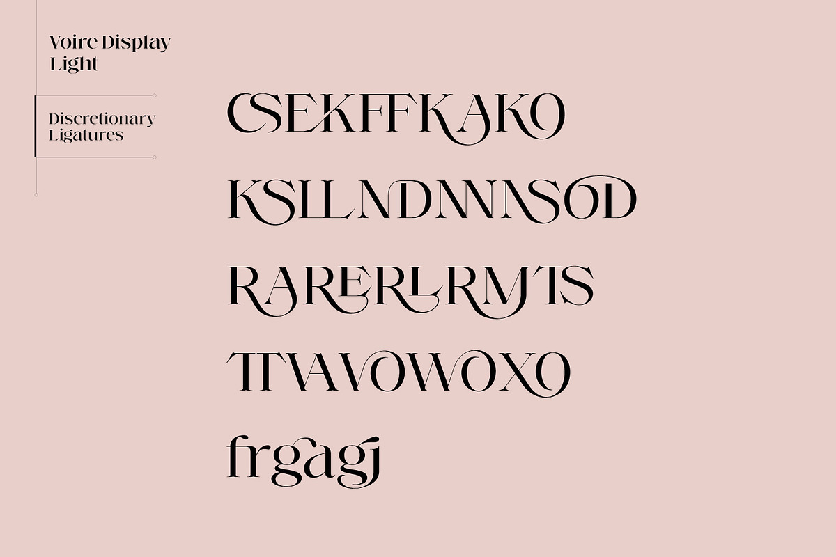 Voire - Elegant Serif family, a Serif Font by creativemedialab (Photo 15 of 21)