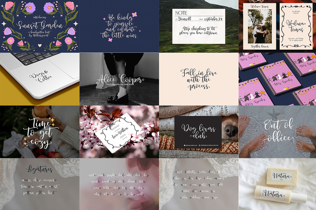 Modern Must-Haves Font Bundle, a Handwritten Font by BilberryCreates (Photo 40 of 41)