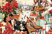 Vintage Christmas Graphics, an Object Graphic by GraphicsByKassy (Thumbnail 12 of 12)