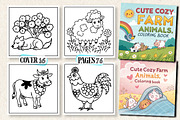 Cute Cozy Farm Animals Coloring Book, an Arts & Entertainment Photo by Wow Magic (Thumbnail 1 of 3)