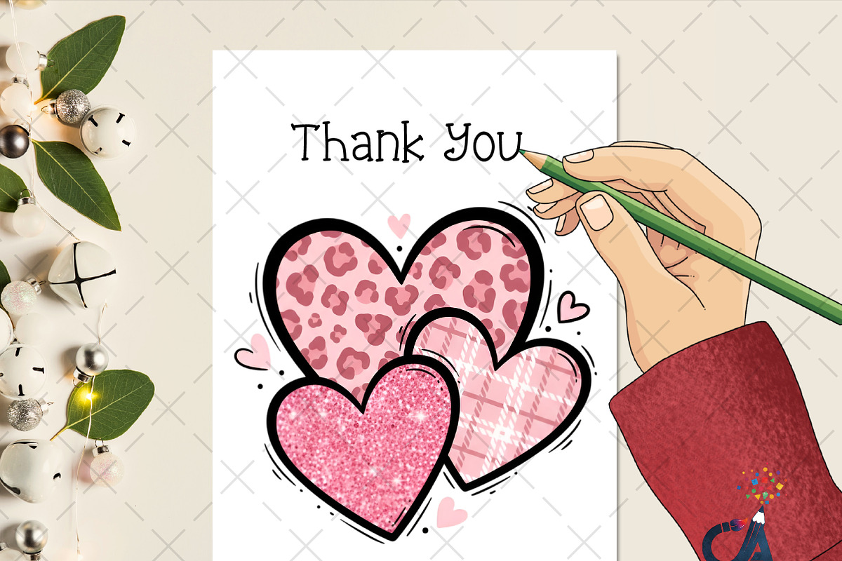 Valentine's Day Hearts Png, an Illustration by Creative Art (Photo 4 of 6)