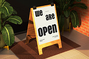 Outdoor Signage Mockup, a Mockup by graphicook (Thumbnail 2 of 5)