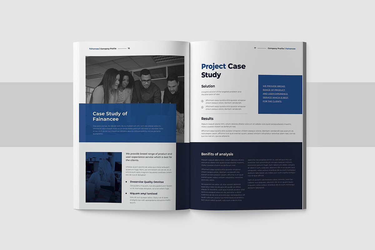 Creative Company Profile, a Brochure Template by astutedesign11 (Photo 9 of 11)