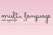 Bimbo - 7 fonts, a Script Font by Zetafonts (Thumbnail 12 of 15)