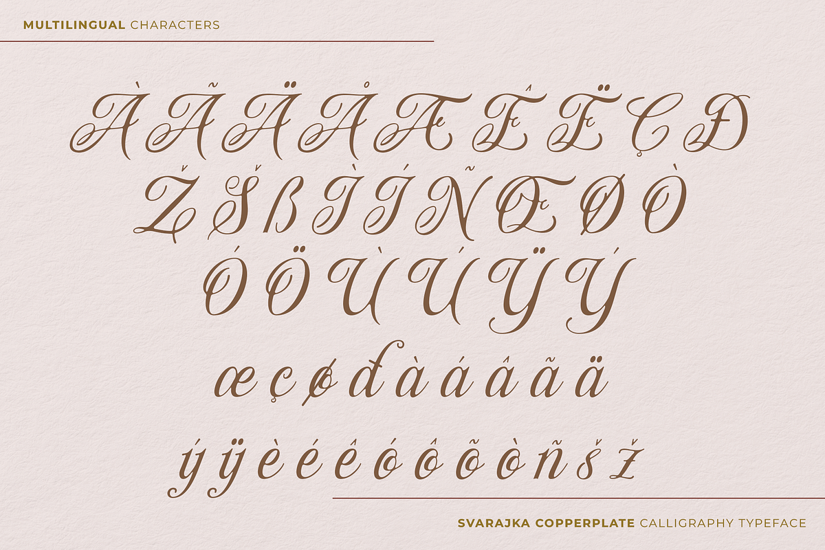 Svarajka, a Script Font by ilhamtaro (Photo 9 of 10)