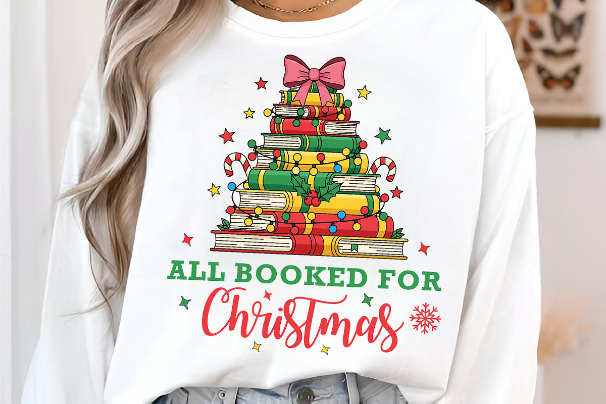 Christmas All Booked for Christmas, an Illustration by SinaCreation (Photo 3 of 7)