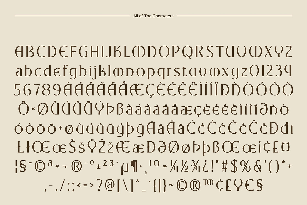 CS Marius Drawn, a Serif Font by Craft Supply Co. (Photo 8 of 8)