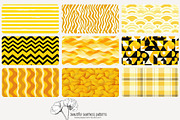 80 yellow geometric seamless pattern, a Pattern Graphic by Poppy Lane Studio (Thumbnail 5 of 11)