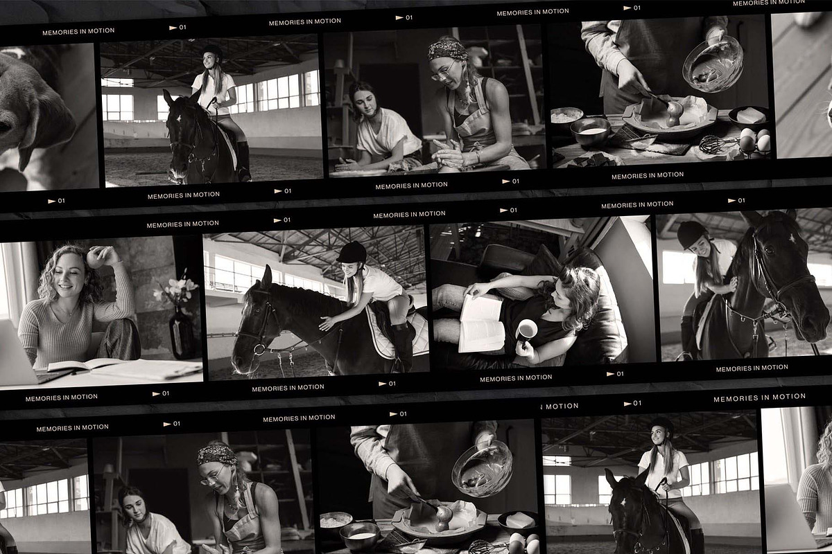 Film Strip Negative Photo Collage, a Social Media Template by DesignerCandies (Photo 5 of 5)