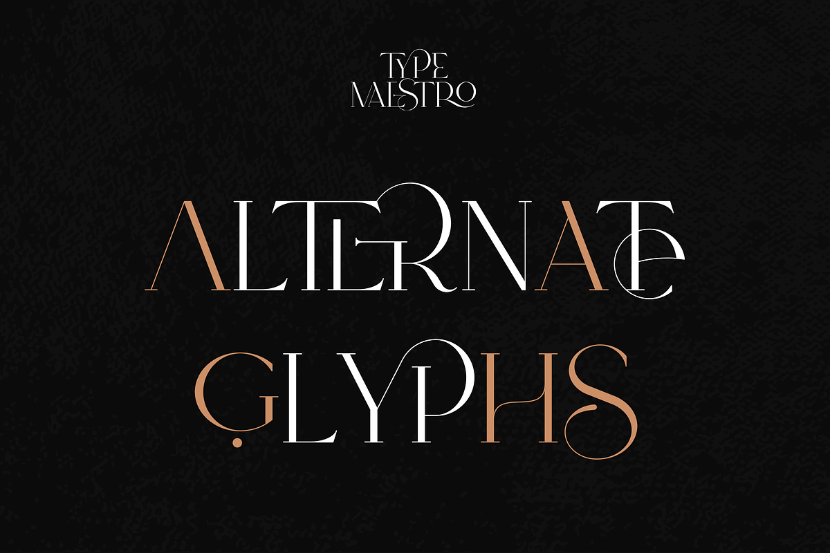 SALE! Type Maestro -  serif font, a Serif Font by VP Fonts (Photo 17 of 25)