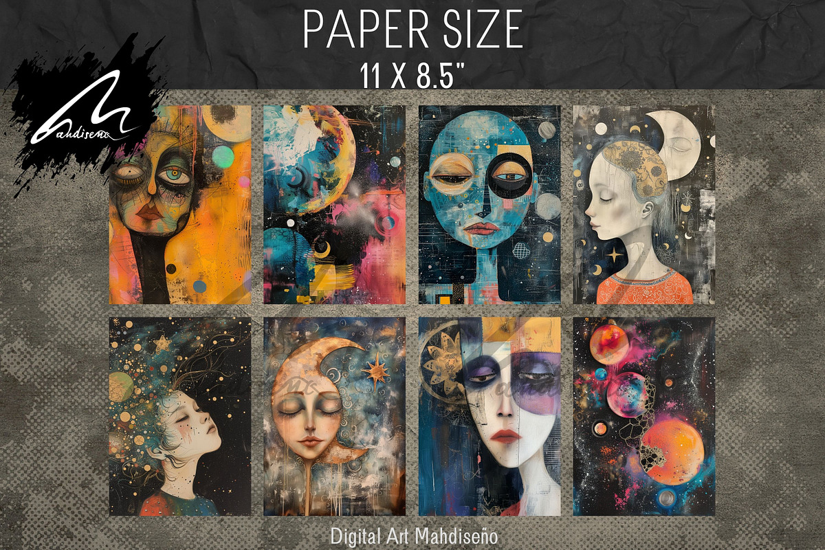 Astronomical Papers, Collage, a Person Illustration by Digital Art Mahdiseño (Photo 3 of 9)
