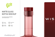 2 PSD Matte Vodka Botle Mockup, a Product Mockup by Green Art (Thumbnail 4 of 7)