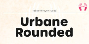 Urbane Rounded, a Sans Serif Font by Device (Thumbnail 2 of 6)