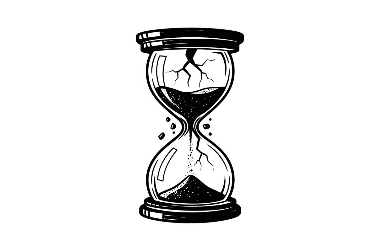 Vintage Hourglass Vector Bundle, an Illustration by Designs_River (Photo 12 of 51)