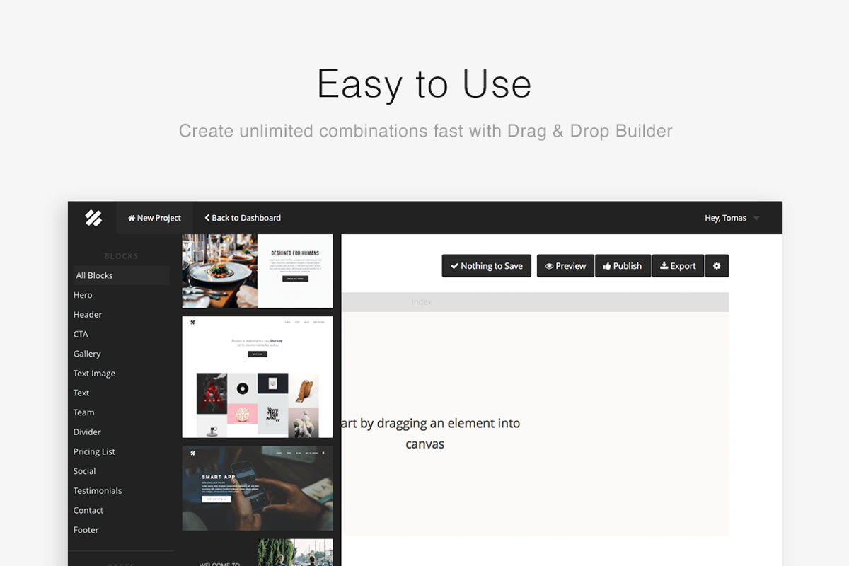 Dorkoy Website Builder, a Bootstrap Template by Dorkoy (Photo 2 of 5)