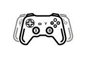 Game Controller Vector Icon Bundle, an Illustration by musafir_fashion (Thumbnail 21 of 51)