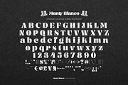 Monty Blanco - Classic Bold Serif, a Serif Font by ikiiko (Thumbnail 6 of 7)