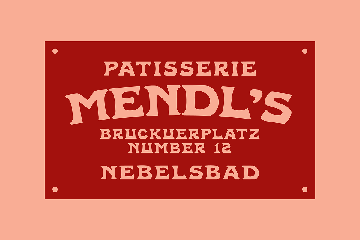 BAGER, a Slab Serif Font by SAMPLE (Photo 4 of 5)