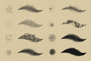 Grunge Textures Photoshop Brushes, a Brush Add-On by GRANCI STUDIOS (Thumbnail 4 of 5)