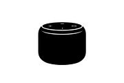 50 Smart Speaker Silhouette Icon, an Illustration by jahid234 (Thumbnail 30 of 51)